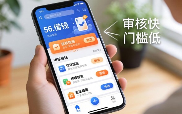 盘点几个从手机里借钱的软件，审核快门槛低