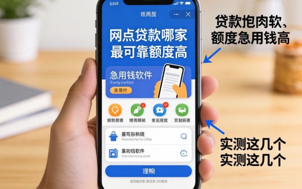 揭秘网上贷款哪家最可靠额度高急用钱的软件，实测这几个