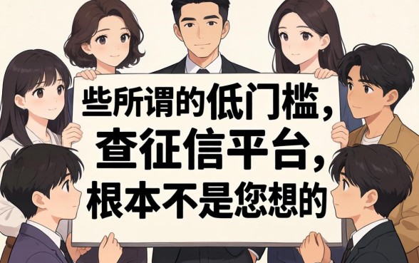 我试了一圈才发现，那些所谓的低门槛不查征信的平台，根本不是你想的那样
