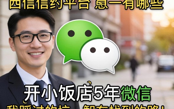 微信可以借的平台有哪些？开小饭店5年，我踩过的坑和找到的路