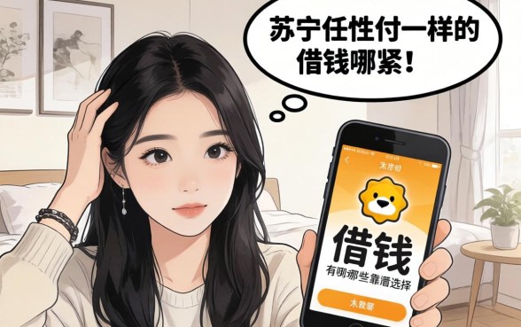 手头紧想借钱去哪找？类似苏宁任性付一样的借钱软件有哪些靠谱选择？