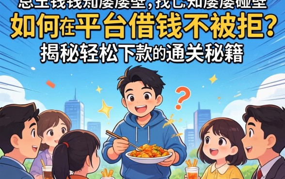 急需用钱却屡屡碰壁？如何在平台借钱不被拒？揭秘轻松下款的通关秘籍