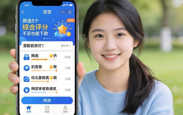 极容易通过的贷款软件，筛选5个综合评分不足也能下款的网贷