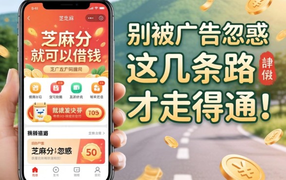 不用芝麻分就可以借钱的app：别被广告忽悠，这几条路才走得通