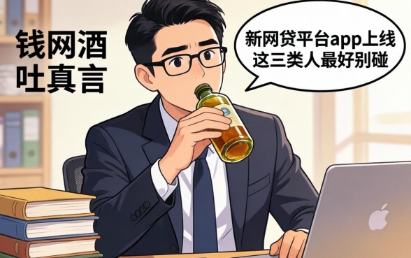 银行经理酒后吐真言：新网贷平台app上线，这三类人最好别碰