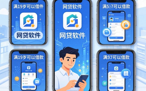 有没有直接通过的网贷软件，细致阐述5个满19岁可以借款的app