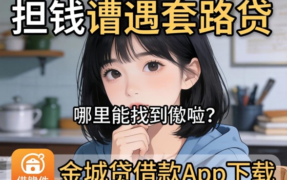 急需用钱却担心遭遇套路贷？哪里能找到像金城贷借款app下载一样安全的借款软件来解燃眉之急？
