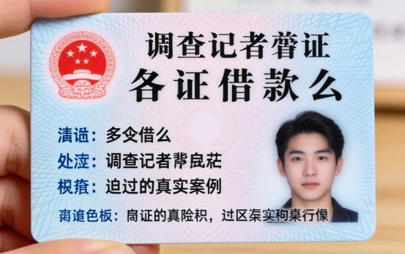临时身份证可以借款么？一个调查记者见过的真实案例