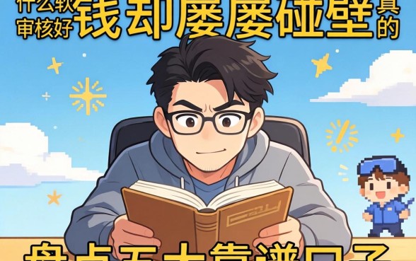 急需用钱却屡屡碰壁?什么软件审核好通过的网贷真的存在吗?盘点五大靠谱口子