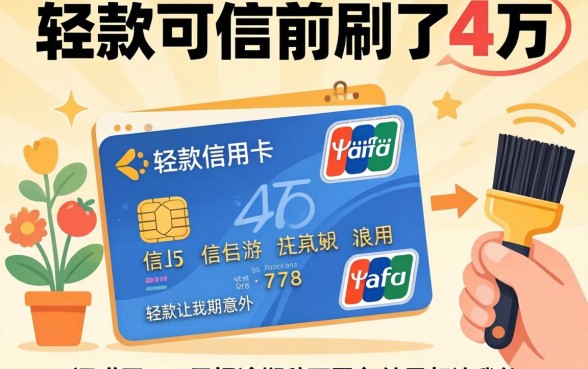 我放款前刷了4万信用卡，还碰了714无视逾期秒下的平台，结果却让我意外