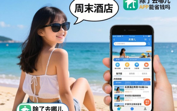 周末突发奇想去看海,打开手机却发现机票酒店贵得离谱?除了去哪儿还有类似去哪儿的app能省钱吗?