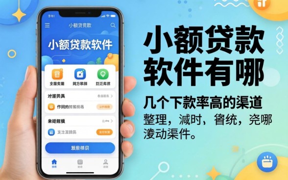超小额贷款软件有哪些?整理了几个下款率高的渠道