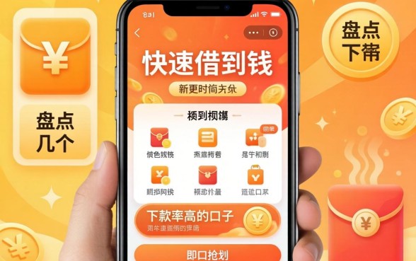 什么app能快速借到钱的软件?盘点几个下款率高的口子