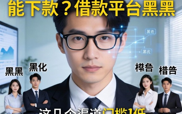 揭秘能下款的借款平台2026黑户，这几个渠道门槛极低