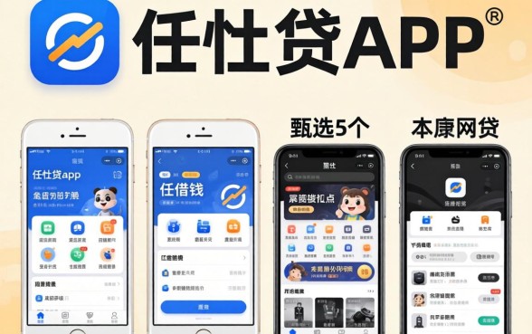 像任性贷app一样的借钱软件,甄选5个无视黑白的网贷app