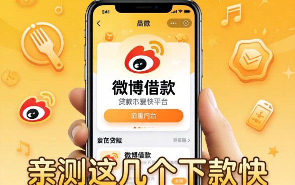类似微博借款app一样的贷款平台有哪些？亲测这几个下款快