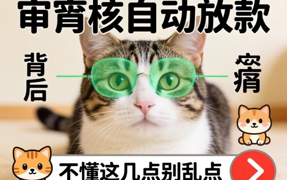 自动审核自动放款背后的猫腻，不懂这几点别乱点