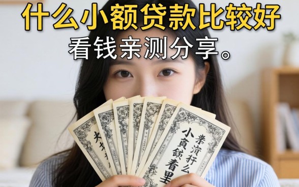 急需用钱看这里，什么小额贷款比较好亲测分享
