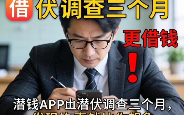 最近现在能借钱的app：我潜伏调查三个月，发现的事比你想象的更复杂