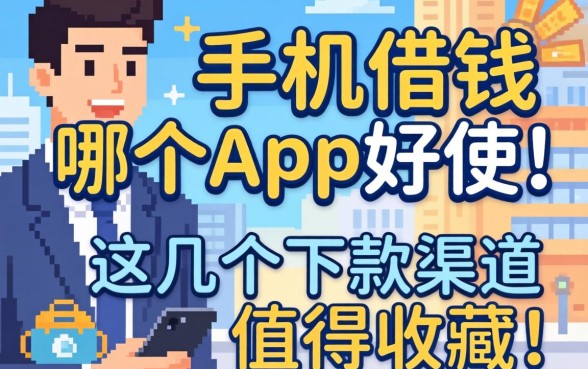 实测手机借钱哪个app好使，这几个下款渠道值得收藏
