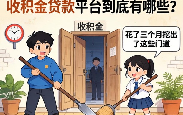 公积金贷款平台到底有哪些？我花了三个月挖出了这些门道