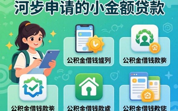 19岁能申请的小额贷款，胪列五个公积金借钱软件