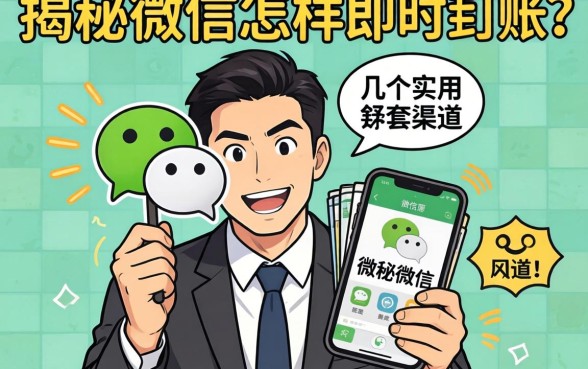 急需用钱怎么办？揭秘微信怎样即时到账的几个实用渠道