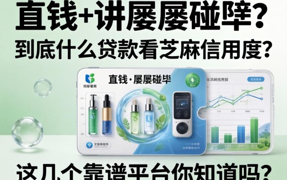 急需用钱却屡屡碰壁？到底什么贷款看芝麻信用度？这几个靠谱平台你知道吗？