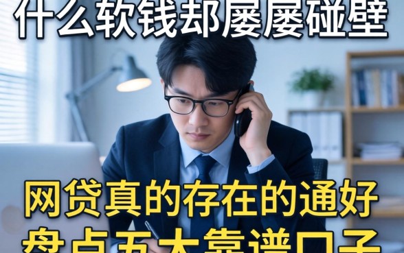 急需用钱却屡屡碰壁?什么软件审核好通过的网贷真的存在吗?盘点五大靠谱口子