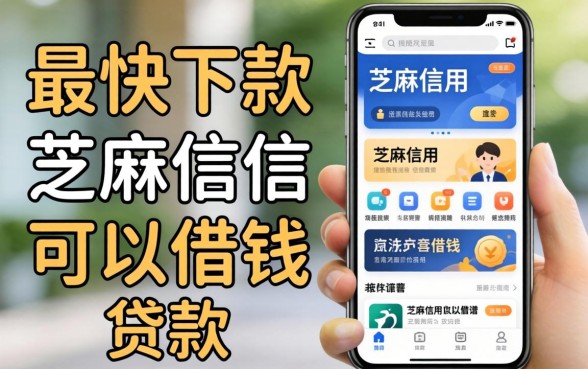 我试了最快下款的贷款有哪些，发现芝麻信用可以借钱的app里这几个最靠谱