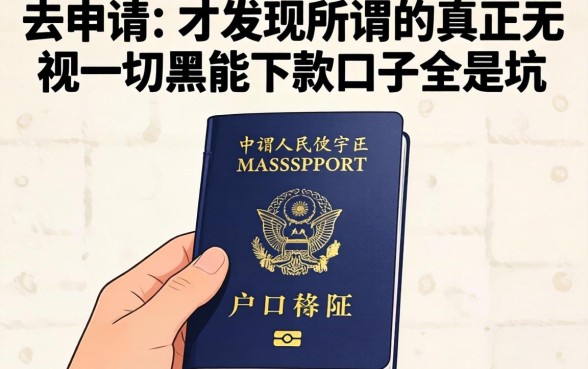 我拿着户口本去申请，才发现所谓的真正无视一切黑能下款口子全是坑