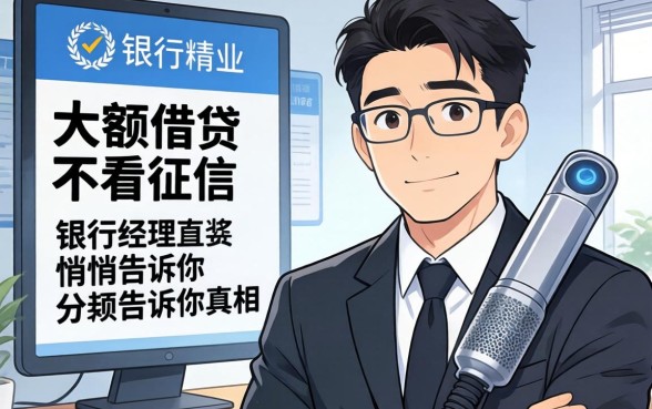 哪里可以大额借钱不看征信的平台？银行经理悄悄告诉你真相