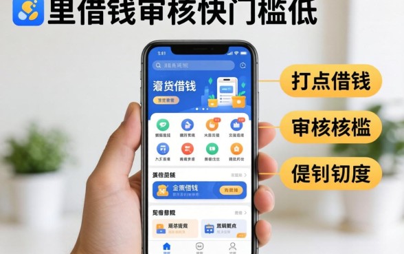 盘点几个从手机里借钱的软件，审核快门槛低