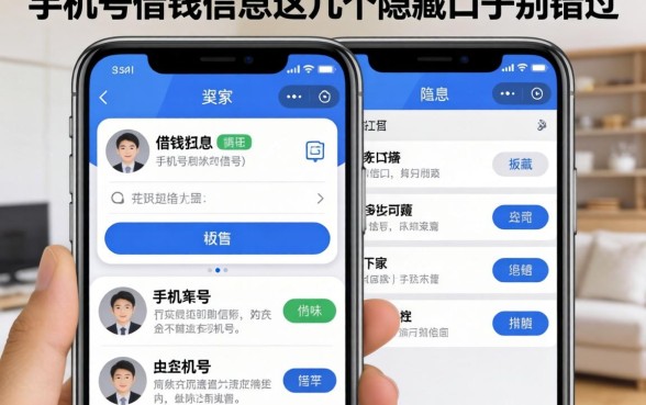 查看自己手机号借钱信息，这几个隐藏口子别错过