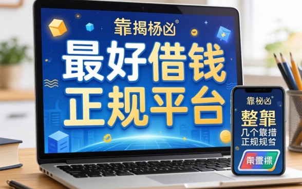 揭秘最好借钱的正规平台有哪些，整理了几个靠谱的