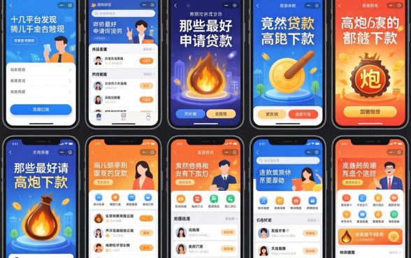 我试了十几个平台才发现，那些最好申请的贷款和高炮能下款的app竟然都有这个共性
