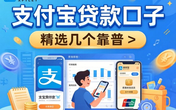 有哪些用支付宝贷款口子的平台？精选几个靠谱的分享