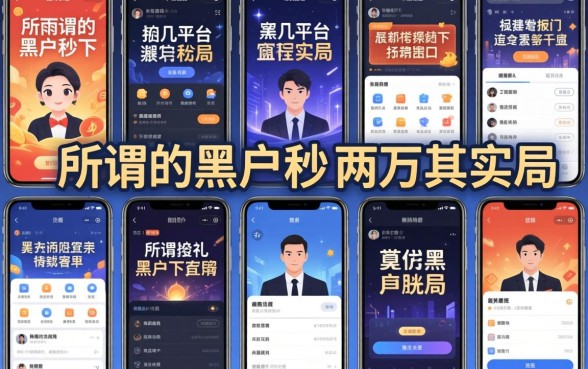 我实测了十几个平台，发现所谓的黑户秒下两万其实是个局
