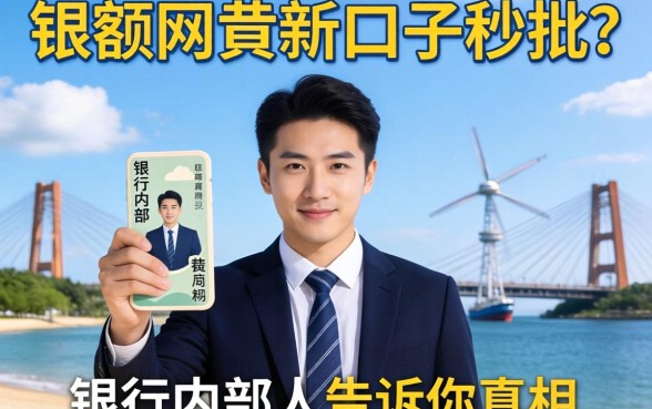 大额网贷新口子秒批？银行内部人告诉你真相