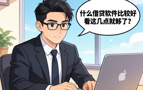 银行经理私下说：什么借贷软件比较好，看这几点就够了