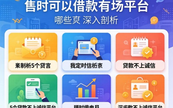 随时可以借款的平台有哪些，深入剖析5个贷款不上诚信平台的平台