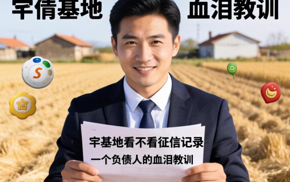 申请宅基地看不看征信记录？一个负债人的血泪教训