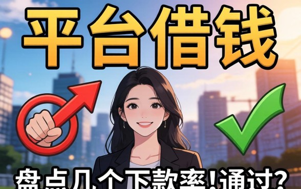 资质不好哪个平台借钱好通过？盘点几个下款率高的口子