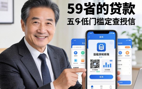 59岁能做的贷款有哪些,理出五个低门槛不查征信的软件