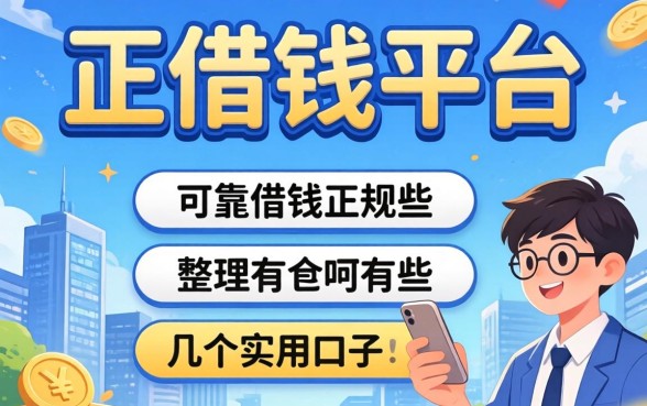 正规可靠的借钱平台有哪些平台呢？整理几个实用的口子