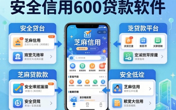 安全的贷款软件有哪些好,归纳五个芝麻信用600贷款平台