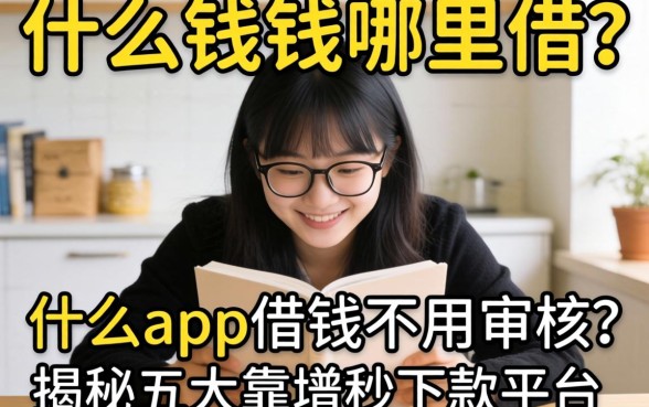 急需用钱哪里借？什么app借钱不用审核？揭秘五大靠谱秒下款平台