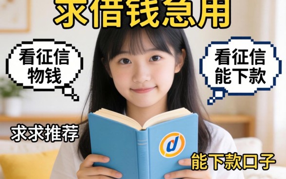 未成年想借钱急用？求推荐不看征信能下款的口子！