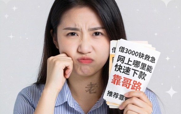 手头紧想借3000块救急，网上哪里能快速下款？求老哥们推荐靠谱路子！