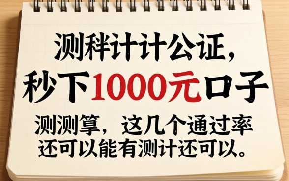 实测2026秒下1000元的口子，这几个通过率还可以
